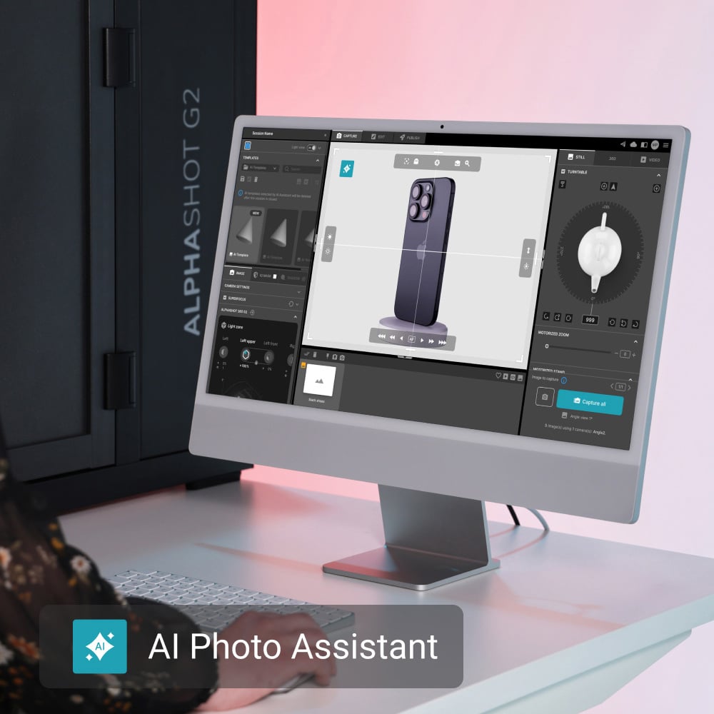 ALPHASHOT PRO G2 z AI Photo Assistant