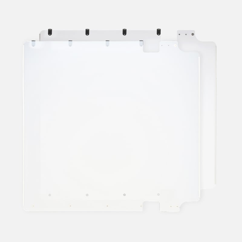 Polycarbonate side diffusers
