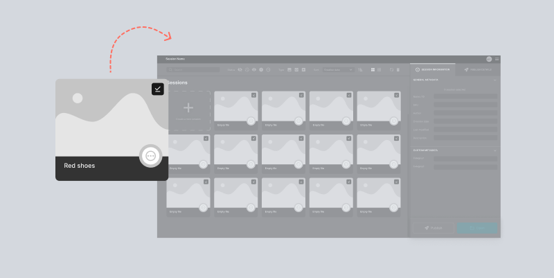 Importing empty sessions from a CSV file