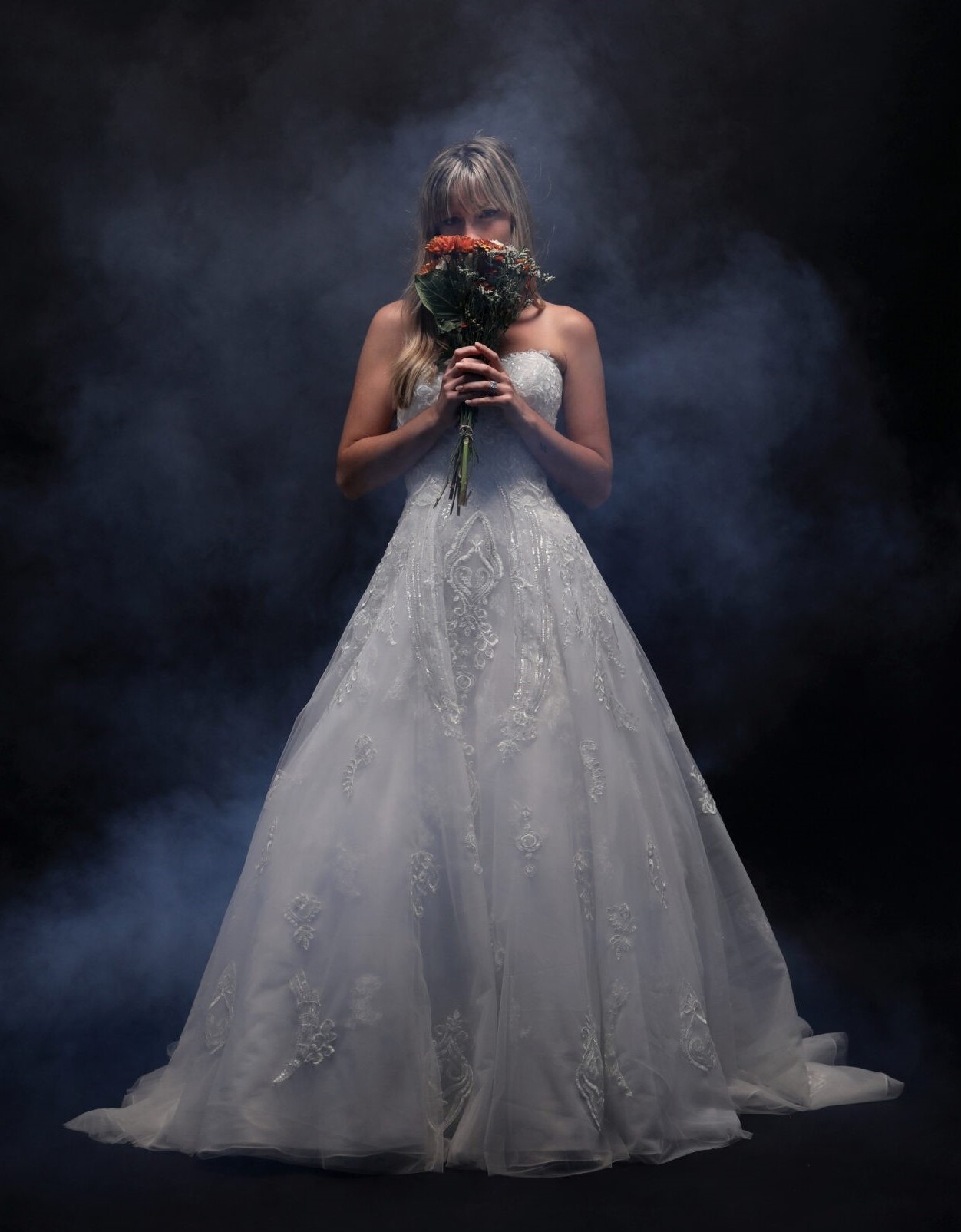 wedding dress product photography 1