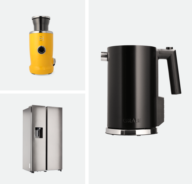 Home appliances product photography