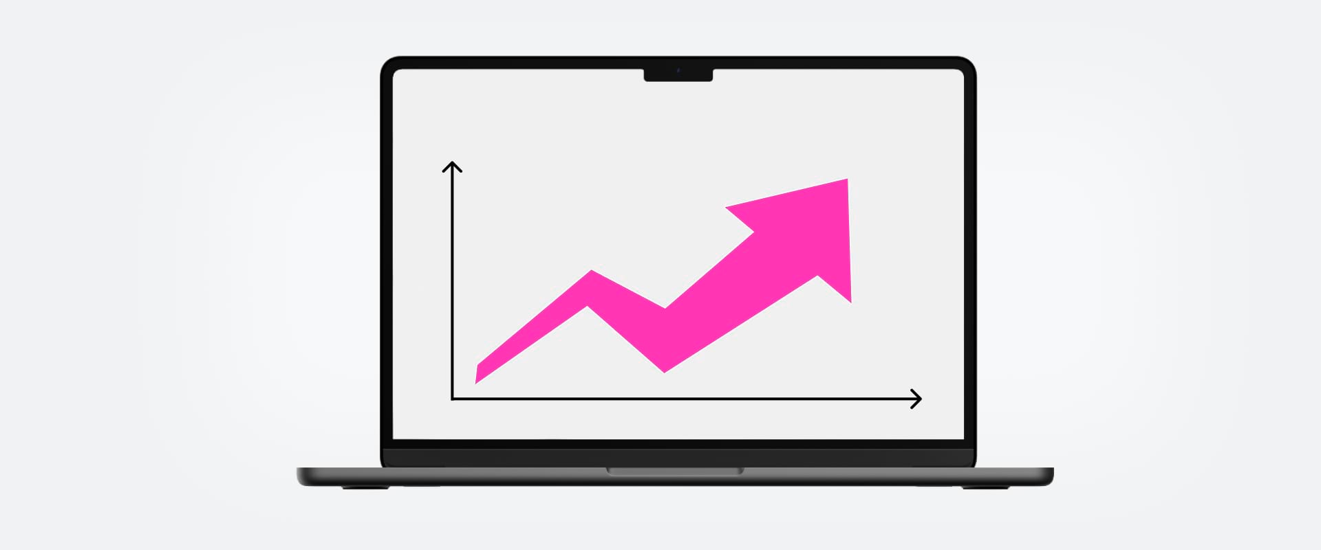 An illustration showing a boost in conversion rate