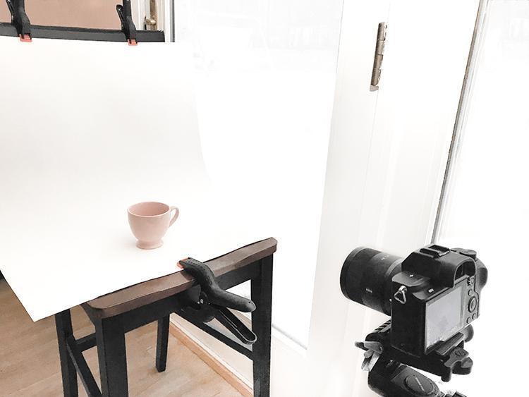 Example  Artificial Lighting for Product Photography Studio Set-up