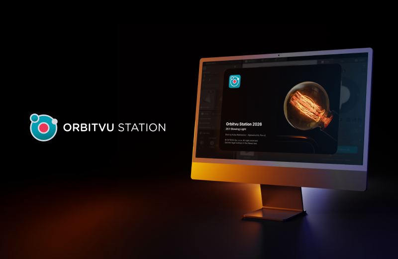 Orbitvu Station 26.1 glowing light banner teaser
