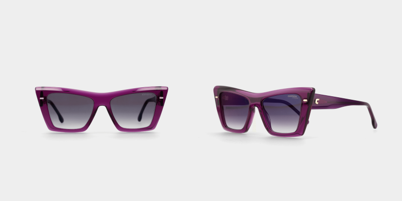 an example of proper composition of sunglasses