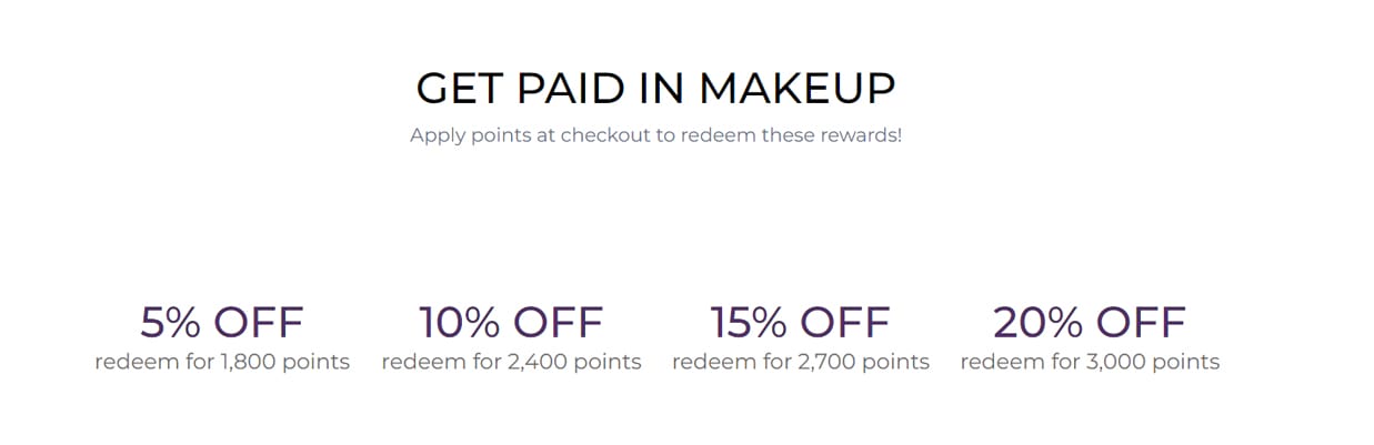 Tarte perks and discounts