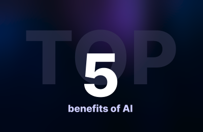 Top 5 benefits of implementing AI in product photography