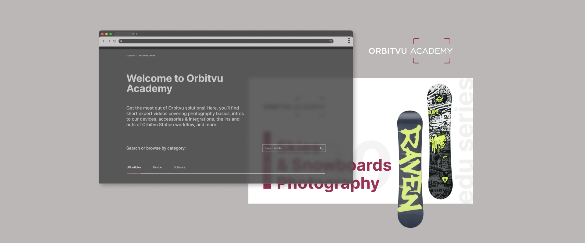 Orbitvu Academy blog post banner 