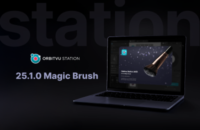 Orbitvu Station 25.1.0 - pędzel w ruch! Baner wydania Orbitvu Station - 25.1.0 „Magic Brush”
