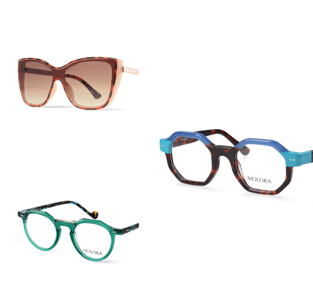 Eyewear product photography