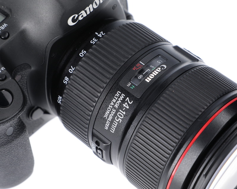 The specification of minimum aperture for a focal length is marked on the lens.