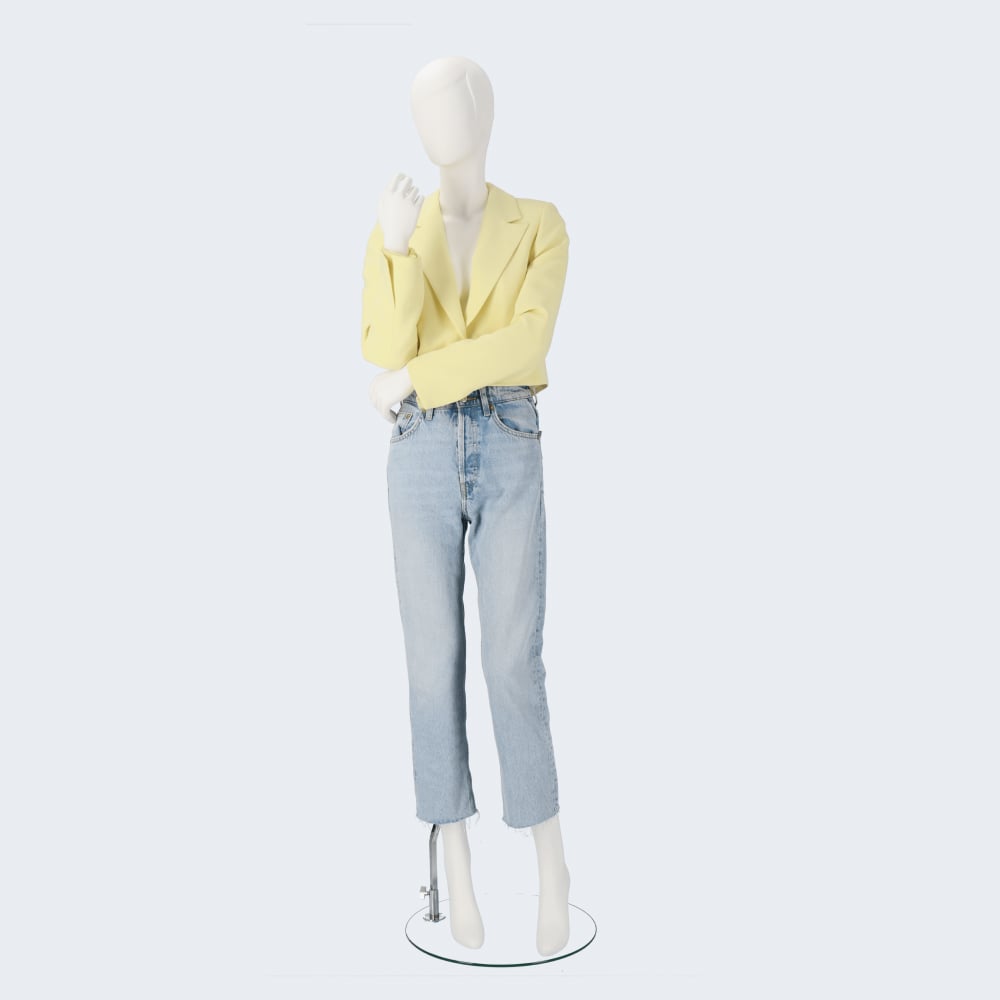 Image of a mannequin with many detachable parts