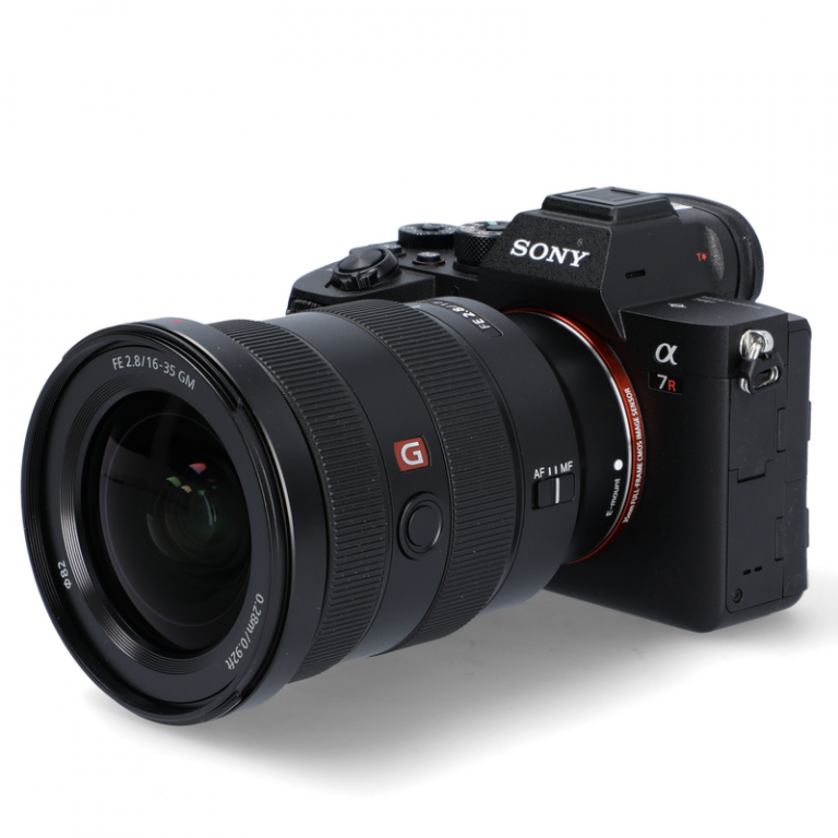 Sony Alpha 7R and Canon EOS 77D with dedicated lenses